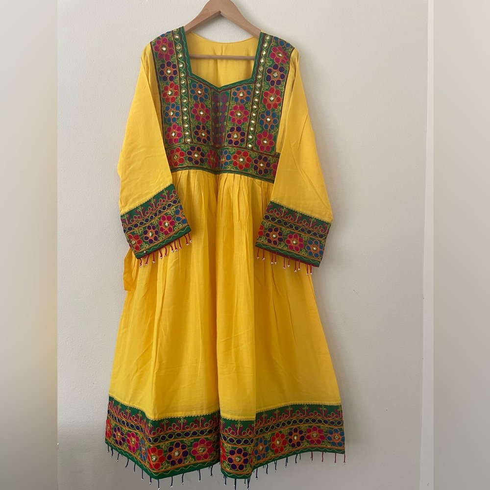 Afghan style dress